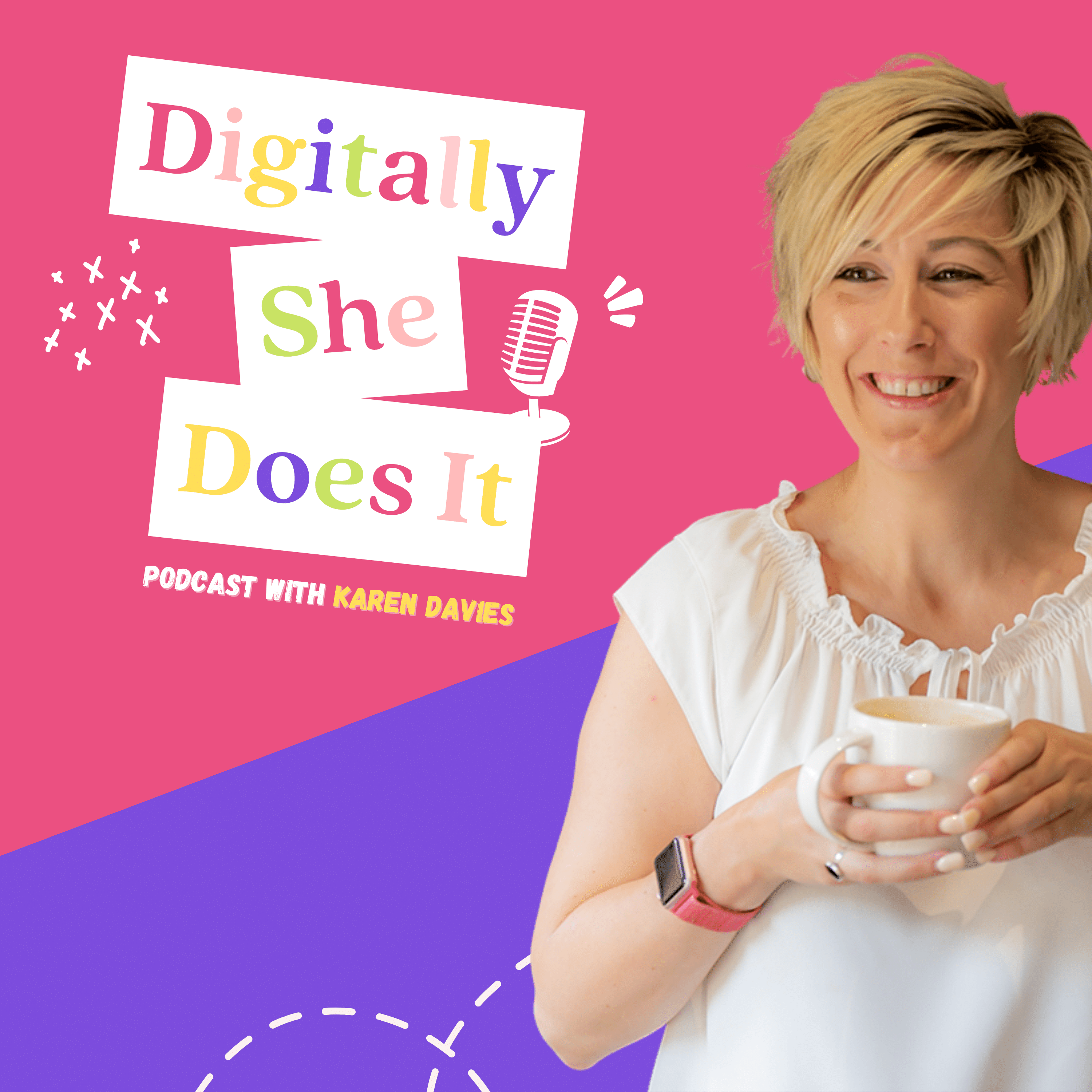 Digitally She Does It Podcast Cover